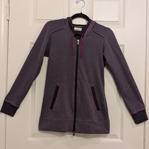 Columbia purple & pink Omni wick XS full zip gorcore full zip jacket with hood